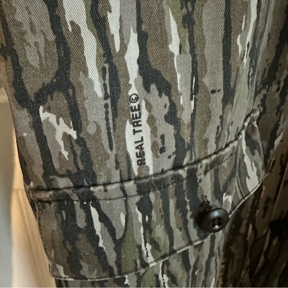 Vintage Liberty Realtree Camo Hunting-Field Jacket USA Made Tree Bark SZ M - Picture 4 of 8
